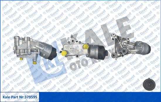 KALE 379595 Yag Sogutucu Fiat Egea Crossover 1.6d 16>20 Doblo 1.6mtj 10> - Alfa Romeo Giuletta 1.6jtdm 08>20 -  Opel Combo 1.6cdti 12> - Jeep Renegade Suv 1.6crd 14> Compass 1.6crd 17> (Komple Modul)